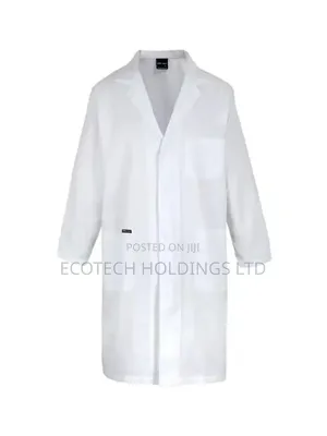 Unique White Cotton Dust Coat Rd3kj