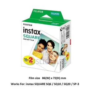 Fujifilm Instax Mini White Film for Instax 12/11/9