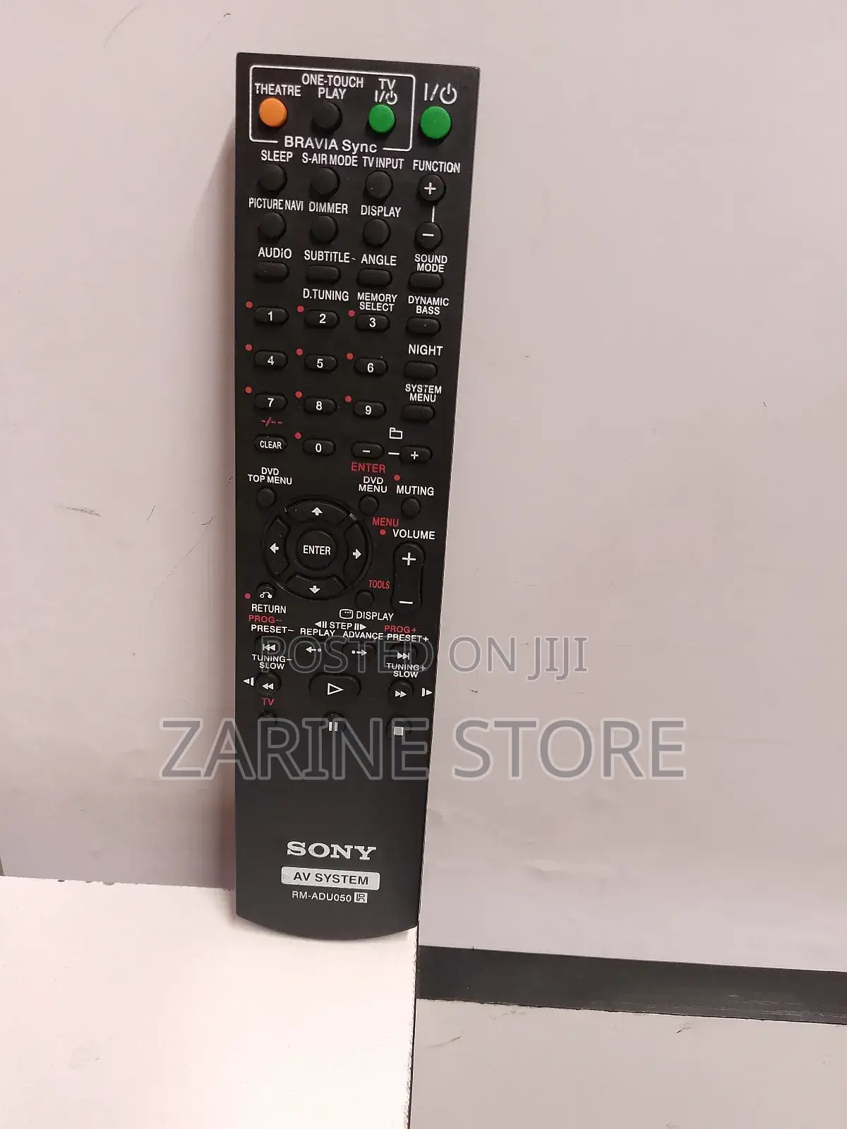 Sony Home Theater System Remote Control