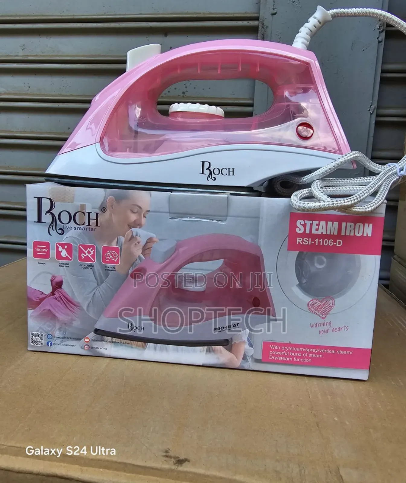 Roch Steam Iron Box