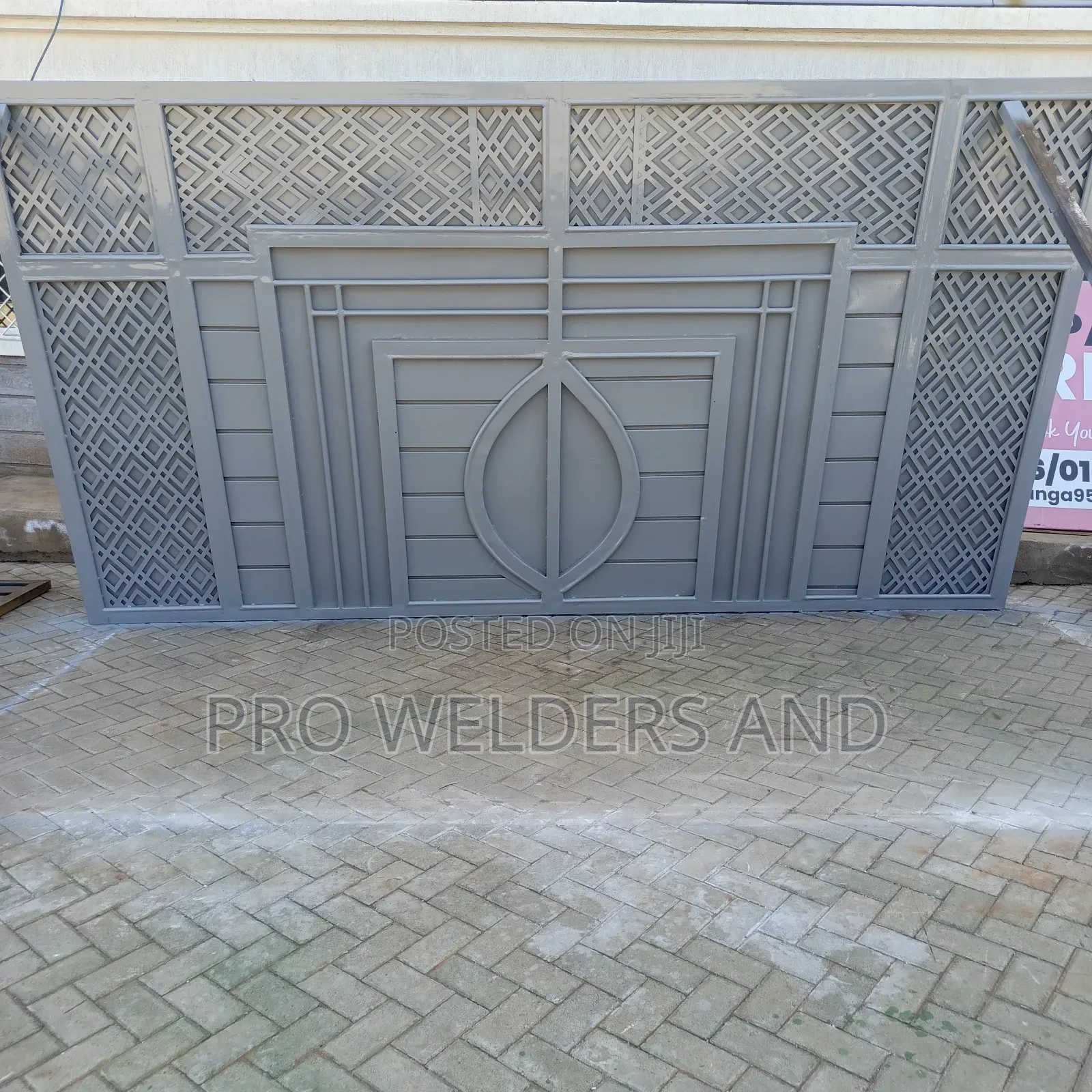Main Entry Sliding Gate