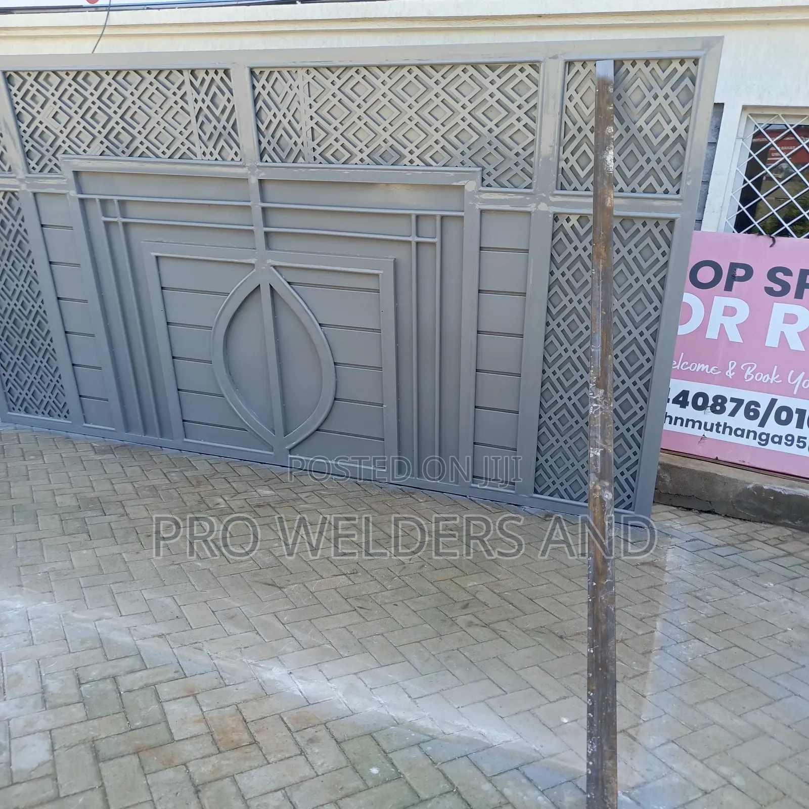 Main Entry Sliding Gate