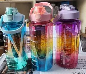 Fitness to Behold 3 in 1 Motivational Water Bottle