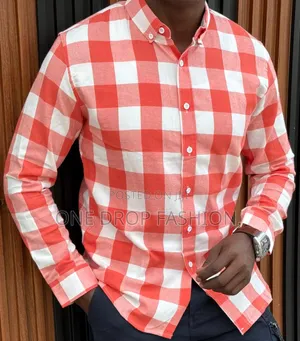 Red Checked and White Shirts