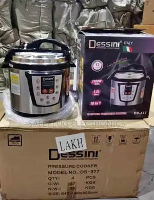 6 Litres Dessini Electric Pressure Cooker