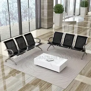 Benches:3-Link Lobby Reception Waiting Guest Office Bench