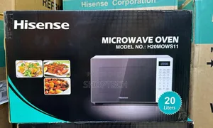 Hisense White Digital Microwave