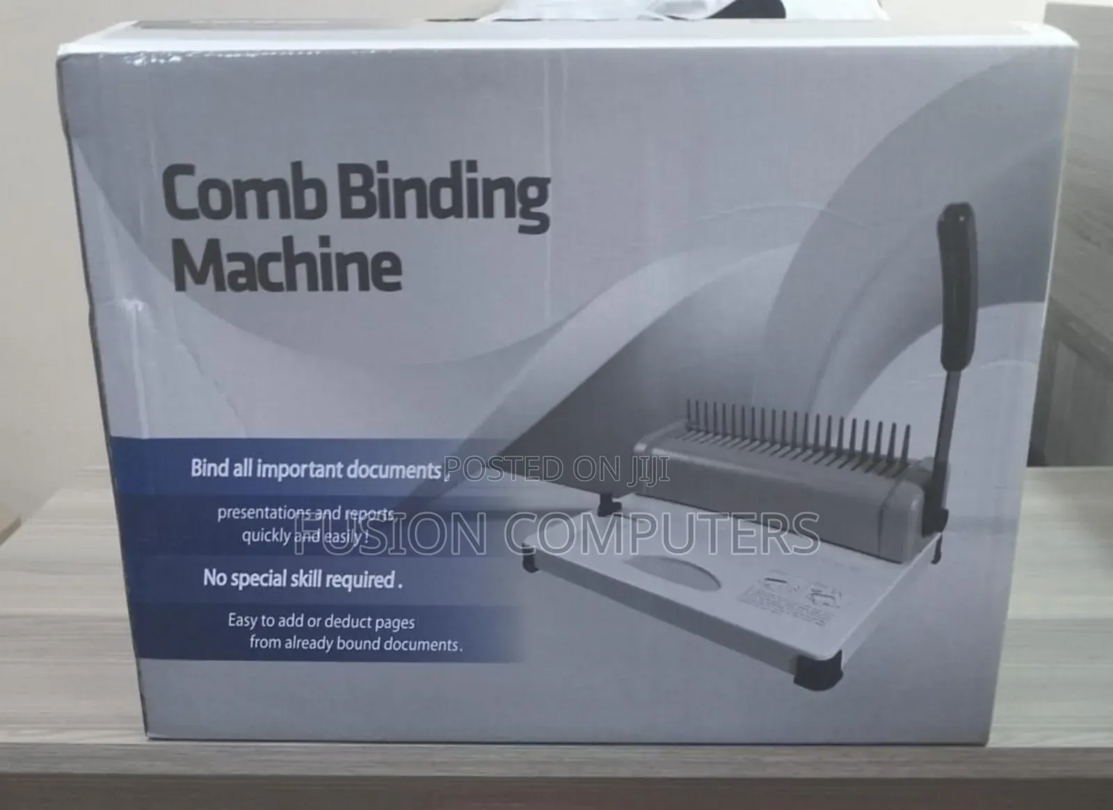 Comb Binding Machine