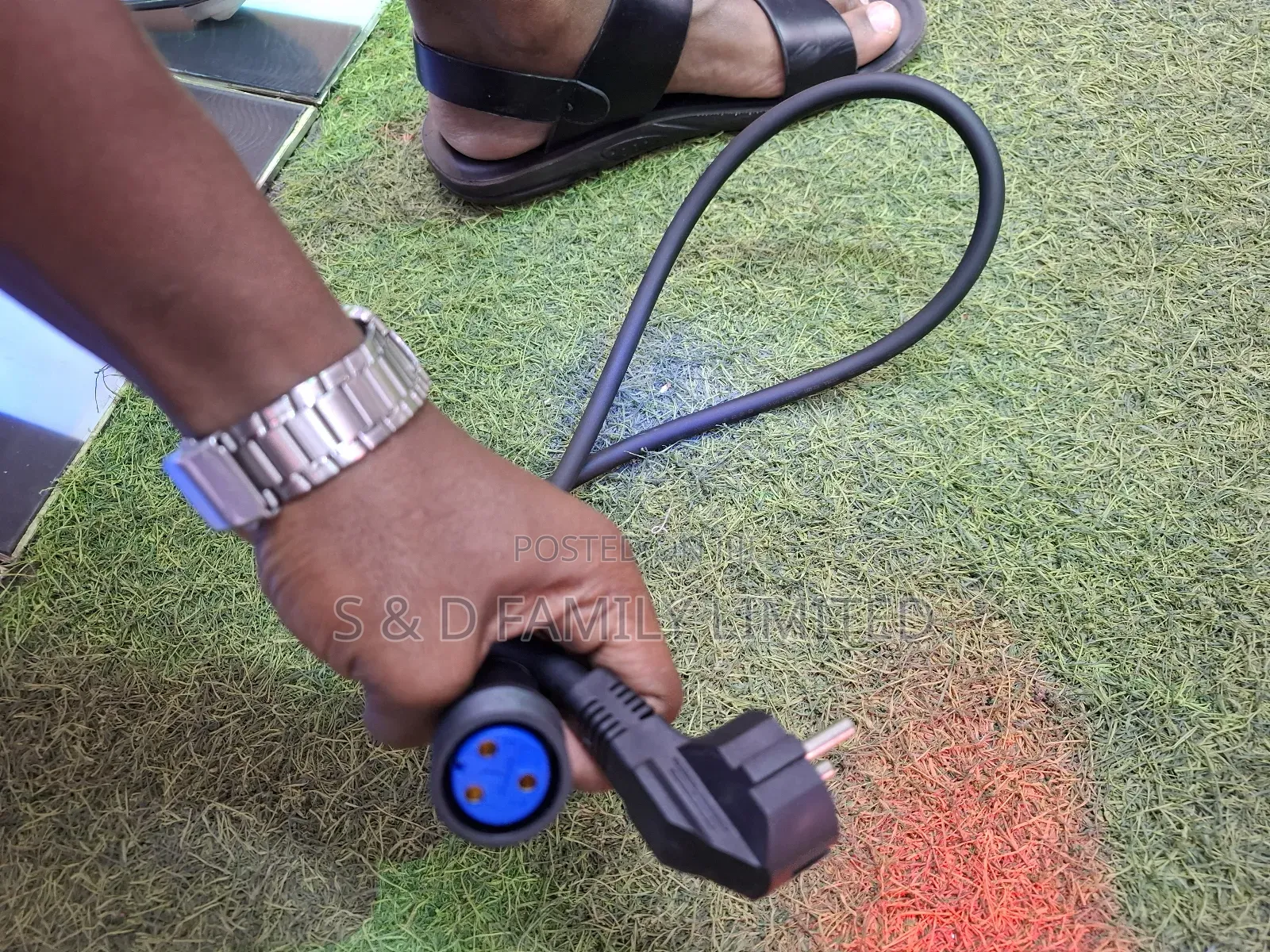 Waterproof Parcan Power Cable