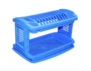 Kenpoly Blue Double Decker Dish Rack No. 2