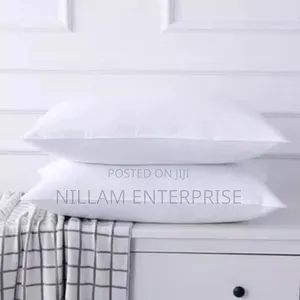 Plain White Hollow Bed Pillows