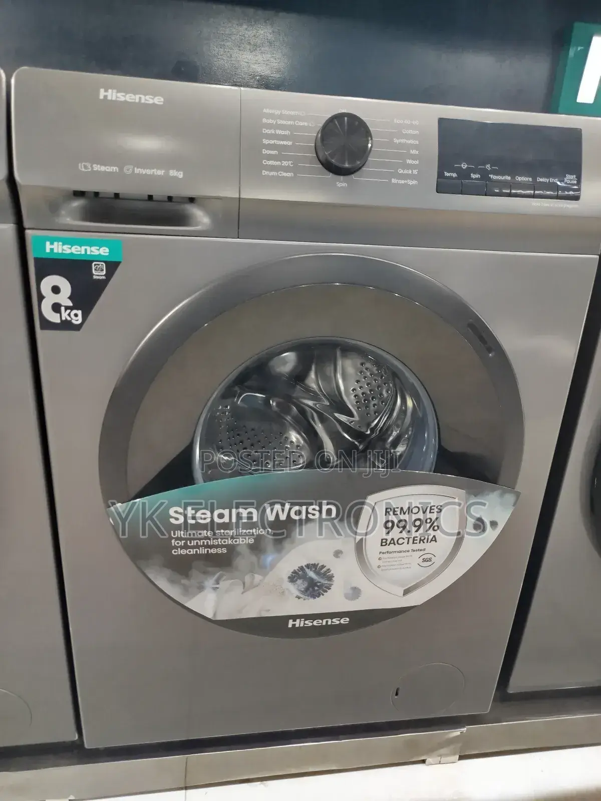 Hisense 8kg Front Load Washing Machine Wfqp8014evmt