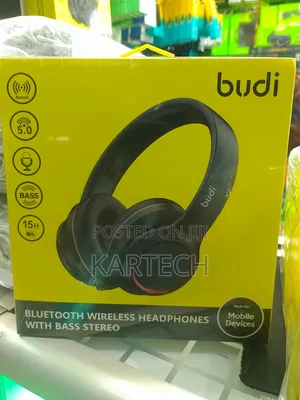 Budi Bluetooth Wireless Headphones With Stereo Bass