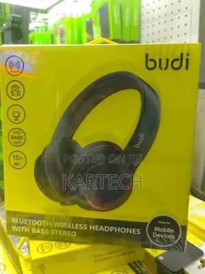 Budi EP50B Headphones With Stereo Bass