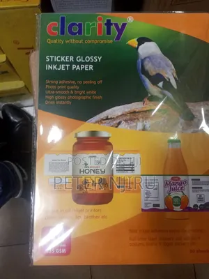 Sticker Glossy Inkjet Paper
