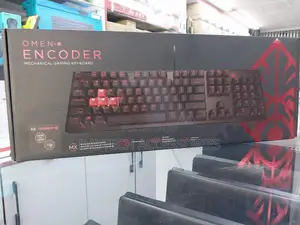 Hp Omen Encoder (6yw76aa#Aba) Wired Gaming Keyboard - Red