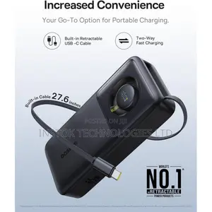 Baseus Free2pull 20000mah 65W Laptop Power Bank