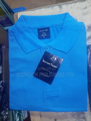 Quality Light Blue Polo T Shirt Medium Size Tfd8kj