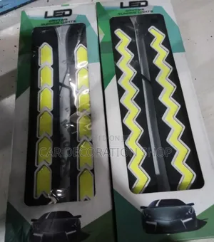 Dotted or Wavy Designed DRL Bumper Lights