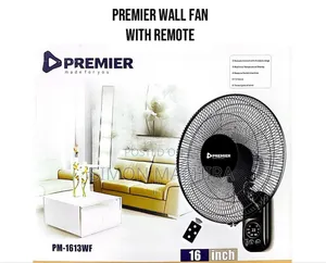 Premier Wall Mounted 16 Inch Wall Fan With Remote