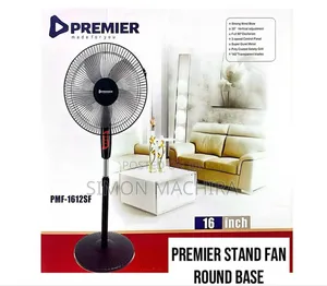 Round Base 16 Inch Premier Standing Fan