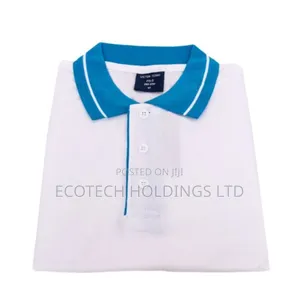 Unique Polo T Shirt Casual Cotton Collared Neck Hf8kh