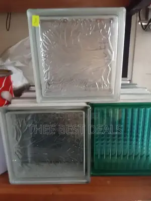 19cm by 19cm Glass Blocks