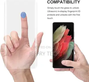 Galaxy S21 Ultra Screen Protector Tempered Glass UV,
