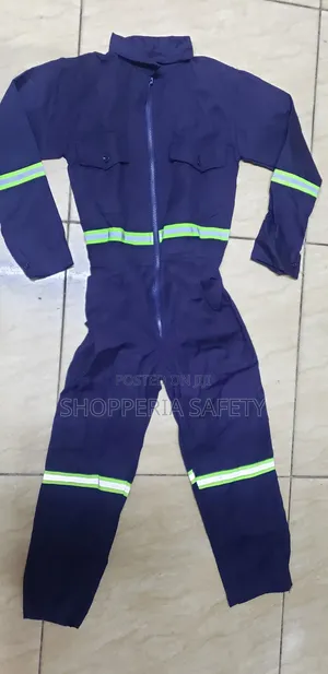Navy Blue Reflective Overallfoe Kids- CBC
