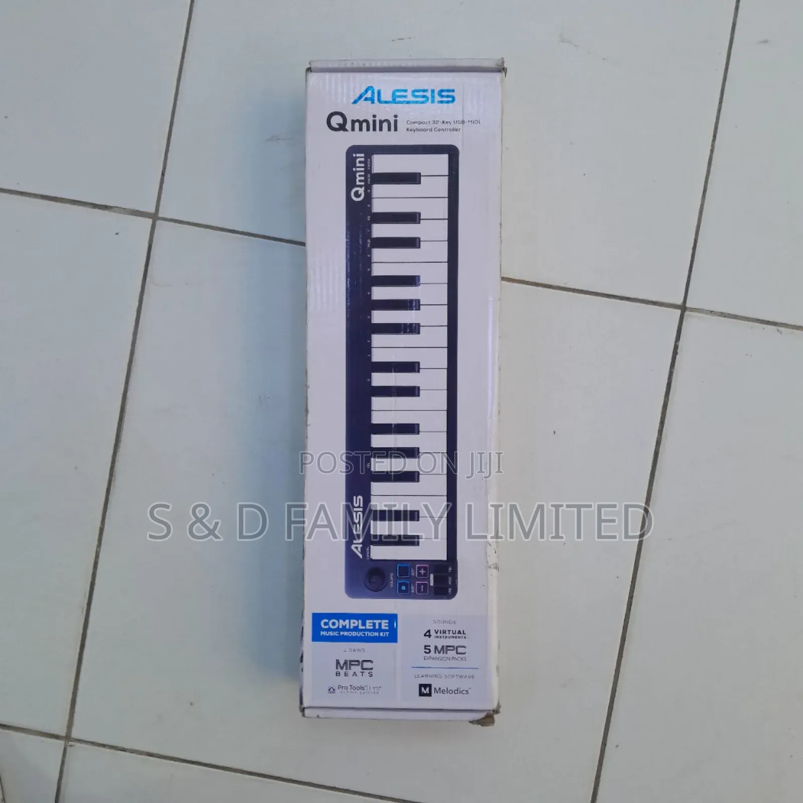 Alesis Qmini Portable 32 Key USB Midi Keyboard Controller