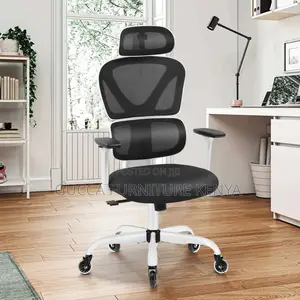 Office Chairs:Highback Comfy Breathable Ergonomic Task Chair