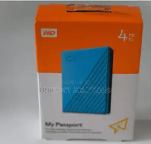 WD 4TB My Passport Portable External Hard Drive HDD