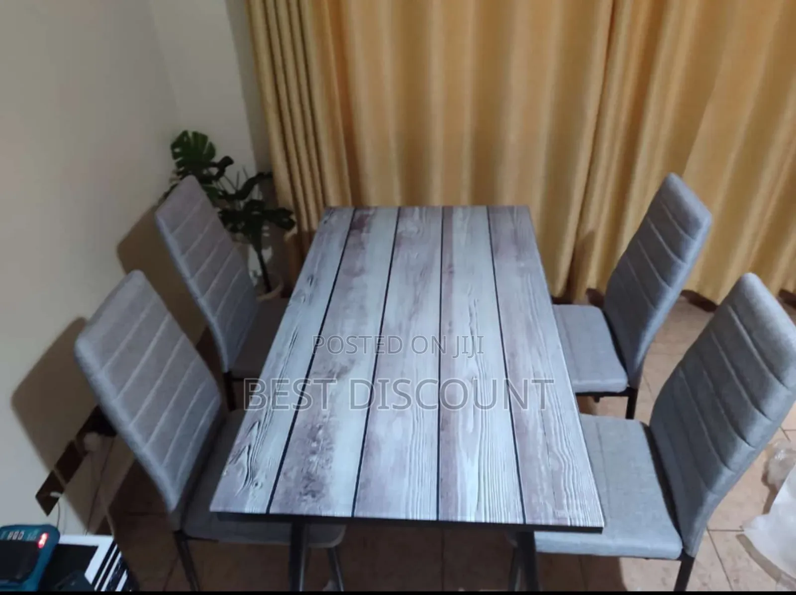 Glass Dinning Table (4-Seater)