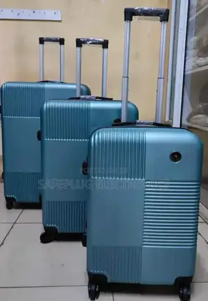 3 in 1 Luxurious Fibre Suitcase Travel Bags Size 4 Bags