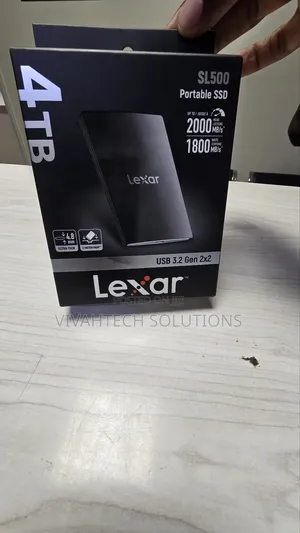 Lexar 4tb Ssd Sl500 Portable Ssd Up To 2000mb/S