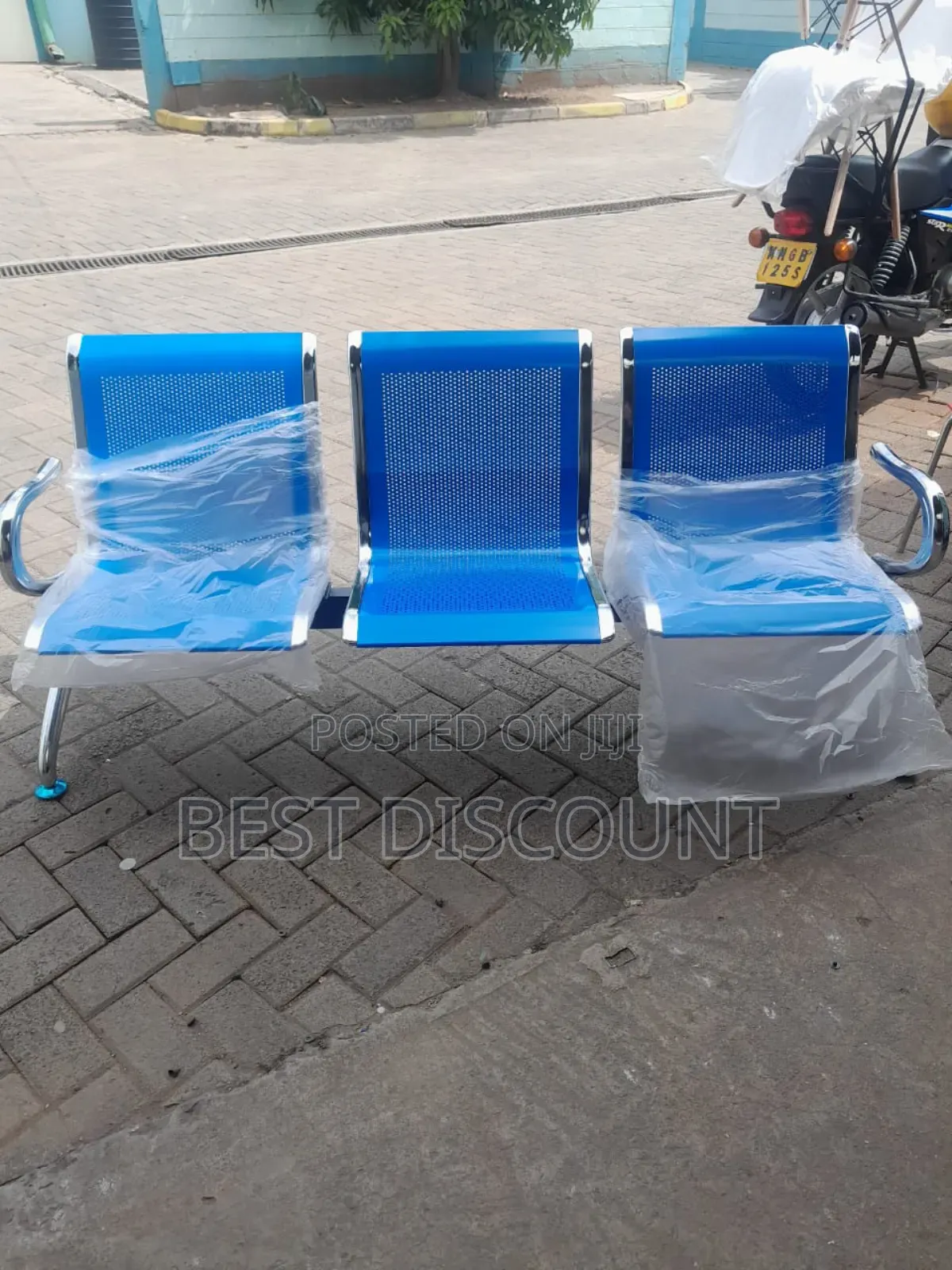 Three Seater Waiting Bench