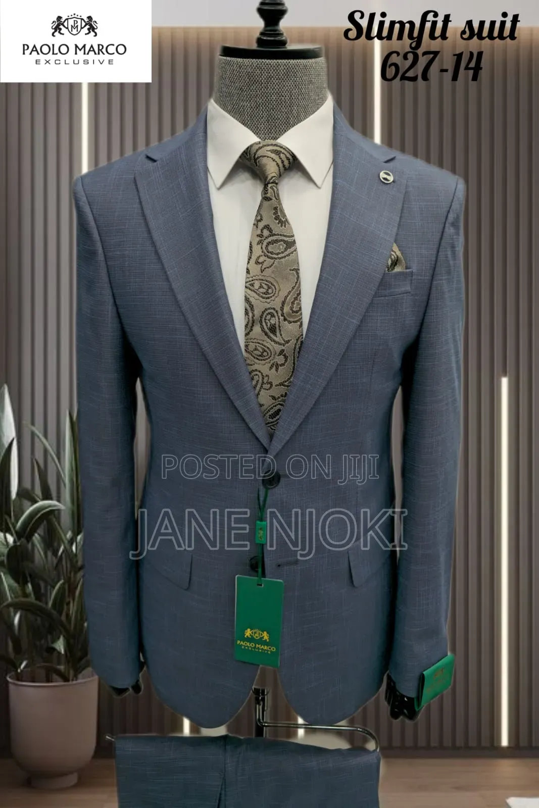 Grey Suit 2 Button