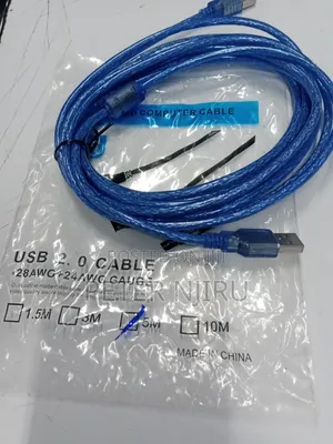 Generic Printer Cable USB 5M
 for All Printers Available