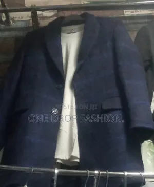 Long Checked Trenchcoat