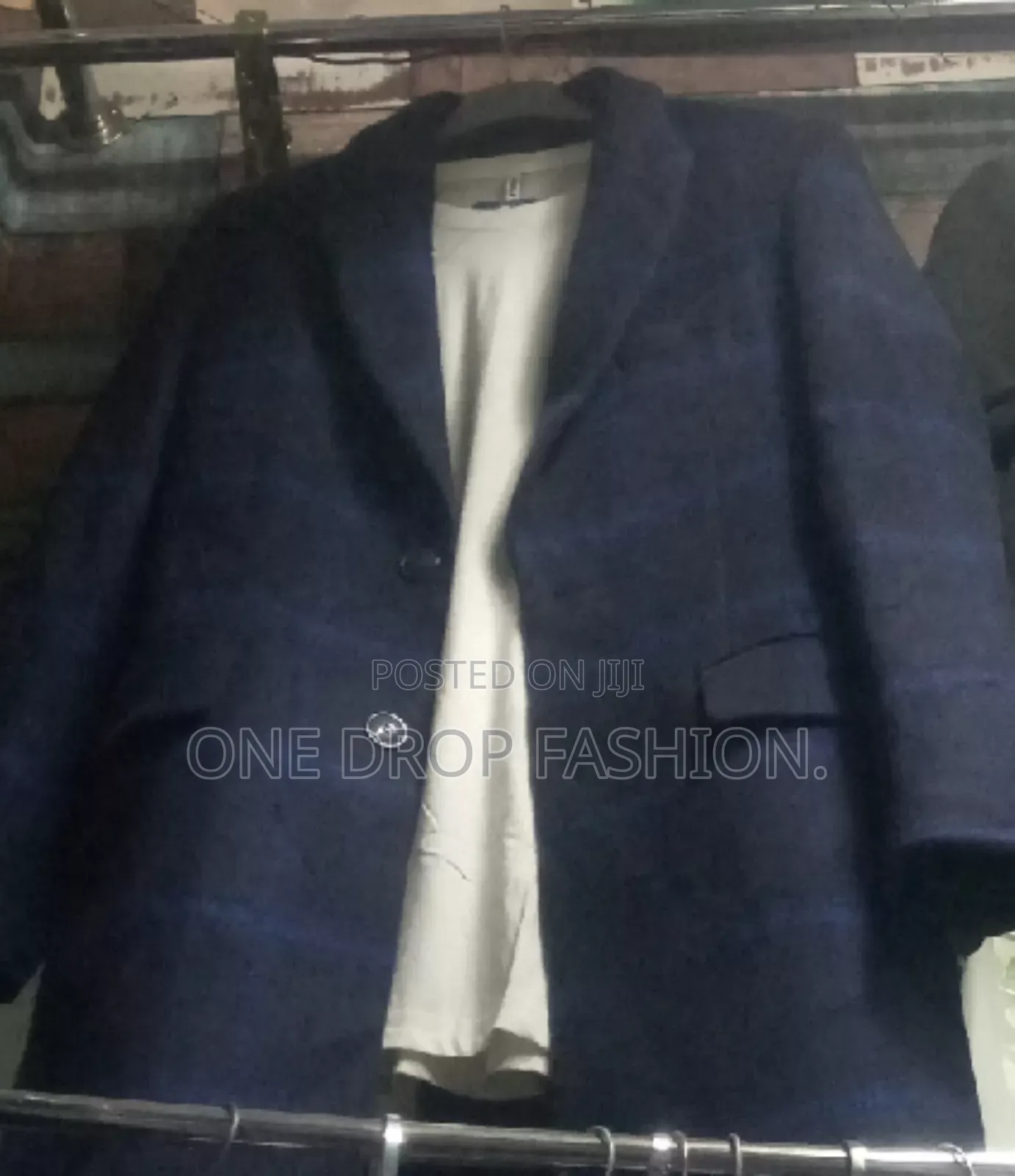 Long Checked Trenchcoat