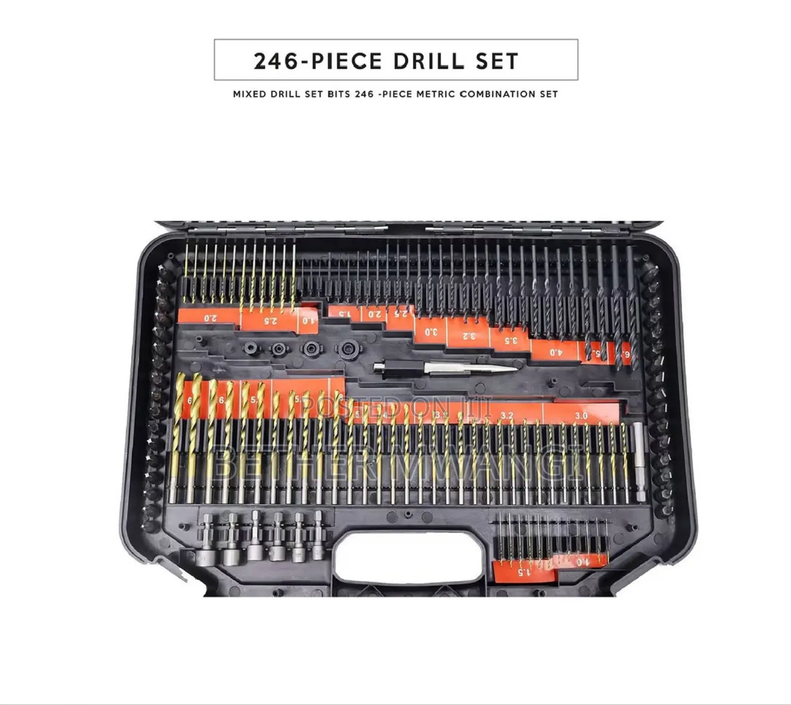 246-pieces Drill Set+Bit Set In Kenya