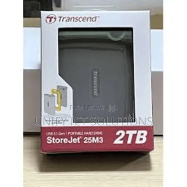 Transcend 2TB USB 3.1 Storejet 25M3 Portable Hard Drive