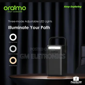Oraimo Powerbox 500 50000mah 22.5w Powerbank With Torch.