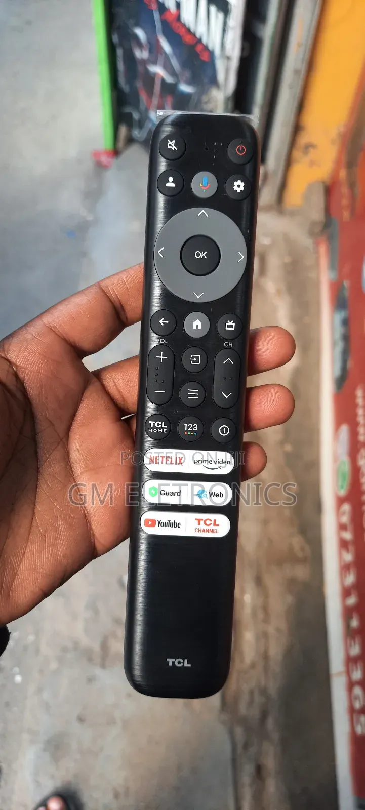 TCL Replacement Remote-Model V6B 2024 UHD Tvs.