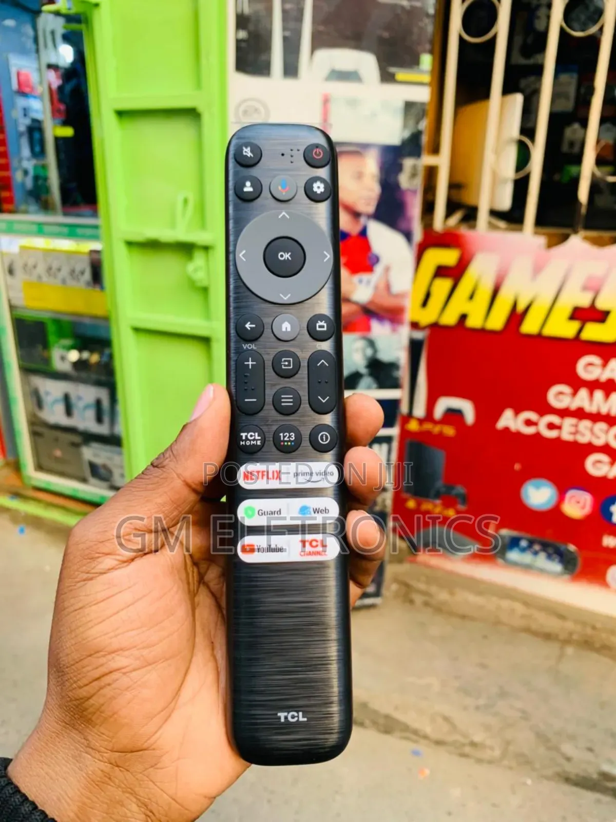 TCL Replacement Remote-Model V6B 2024 UHD Tvs.