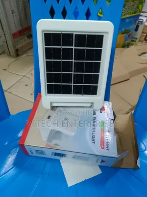 Solar Fan With Light