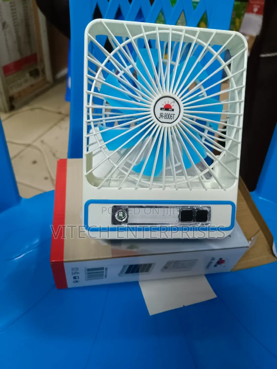 Solar Fan With Light,