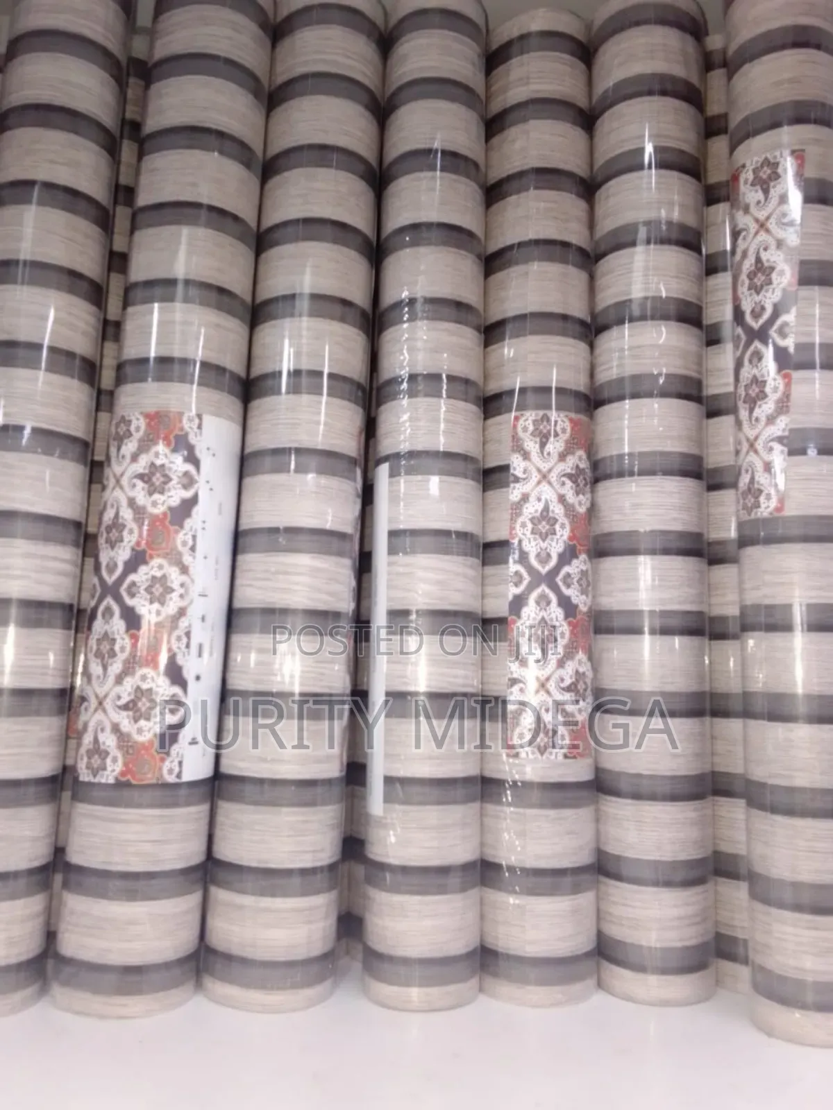 Fluted Panel Wallpaper Designs