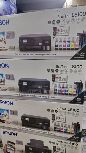 Epson 6 Color L8100 Printer 6 Color Epson L8100 Printer L850