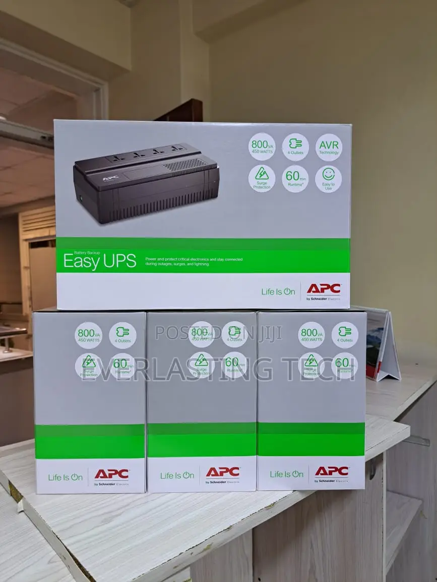 Apc Easy Ups Bv 800va, Avr, Universal Outlet, 230